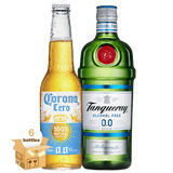 Tanqueray 0.0% & Corona Cero 0.0% Bundle