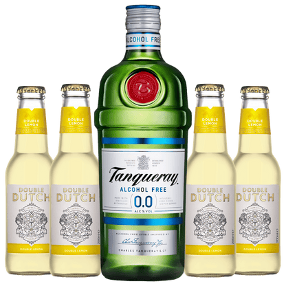 Tanqueray 0.0% &amp; Double Dutch Double Lemon Tonic Bundle