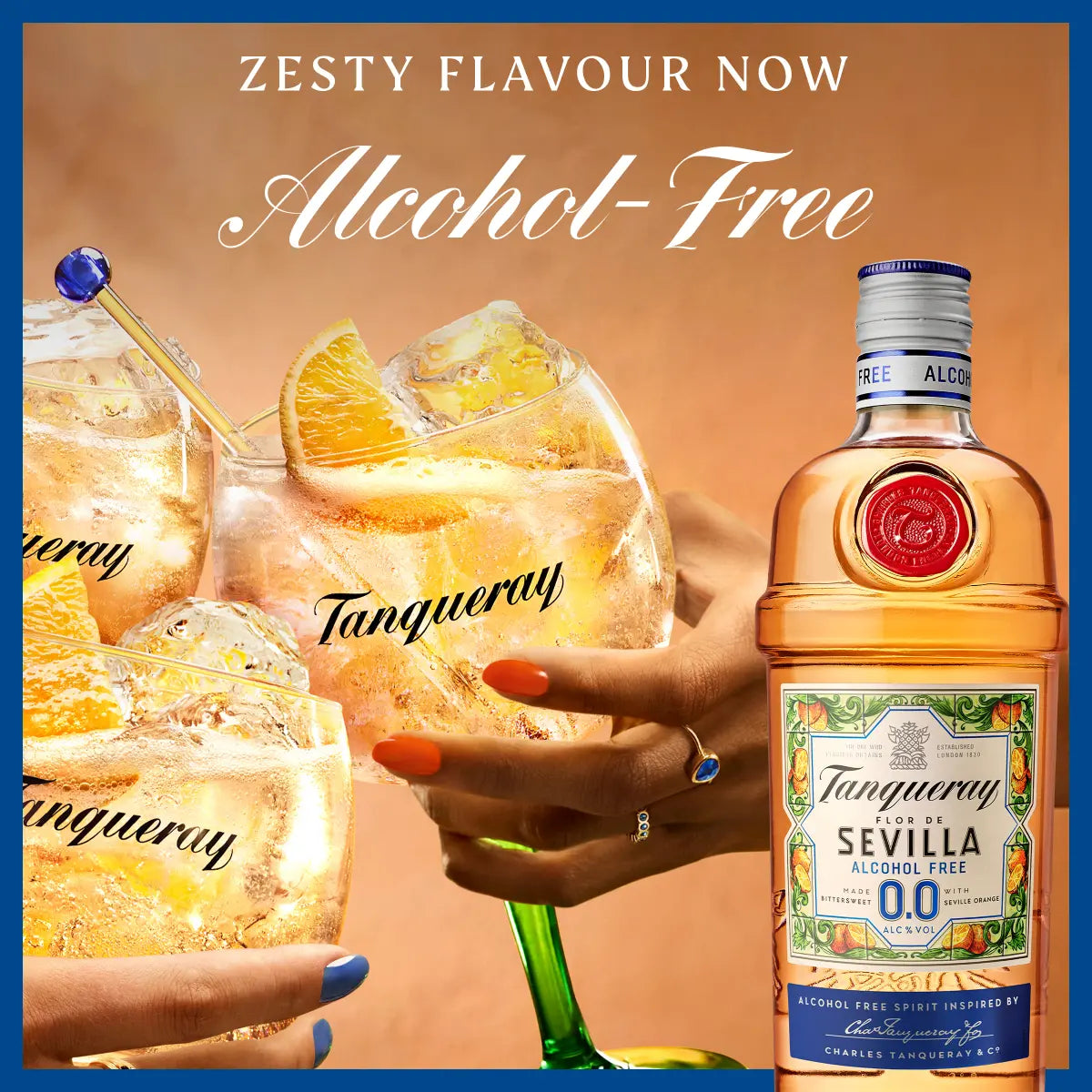 Tanqueray Flor De Sevilla 0.0%, 70cl