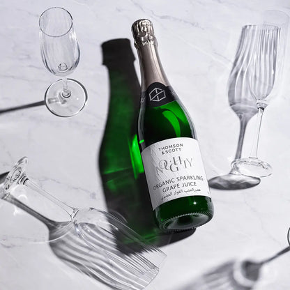 Thomson &amp; Scott Noughty Organic Non Alcoholic Sparkling Wine, Case 6x75cl