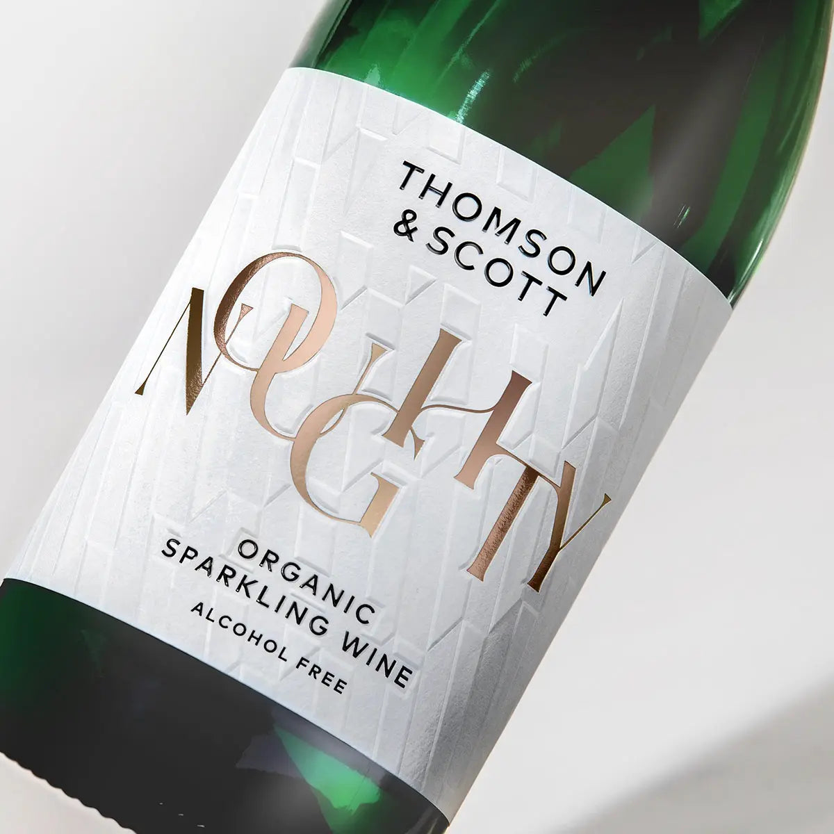 Thomson &amp; Scott Noughty Organic Non Alcoholic Sparkling Wine, Case 6x75cl
