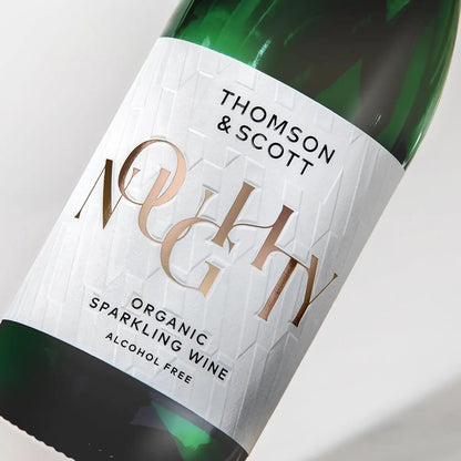 Thomson &amp; Scott Noughty Organic Non Alcoholic Sparkling Wine, Case 6x75cl