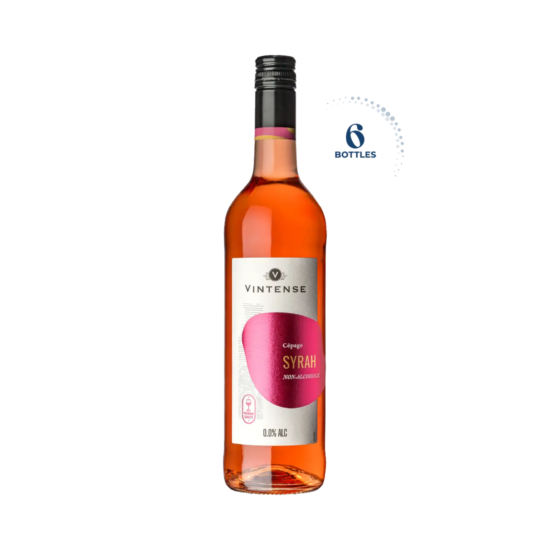 Vintense Cepages Syrah Rose, 6x750ml