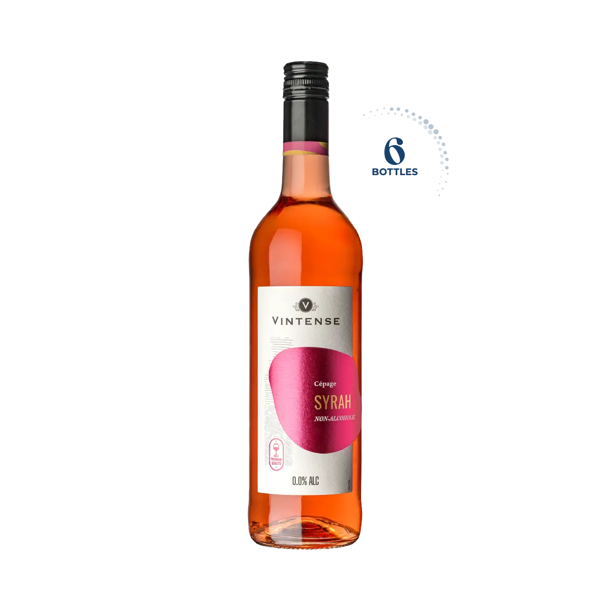 Vintense Cepages Syrah Rose, 6x750ml