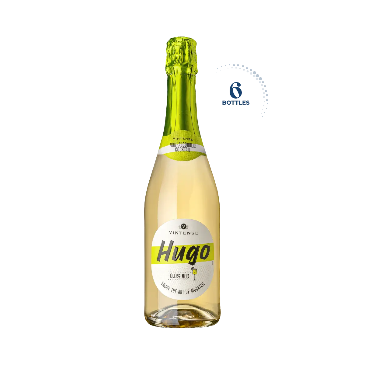 Vintense Hugo Non-Alcoholic Cocktail, Case 6x75cl
