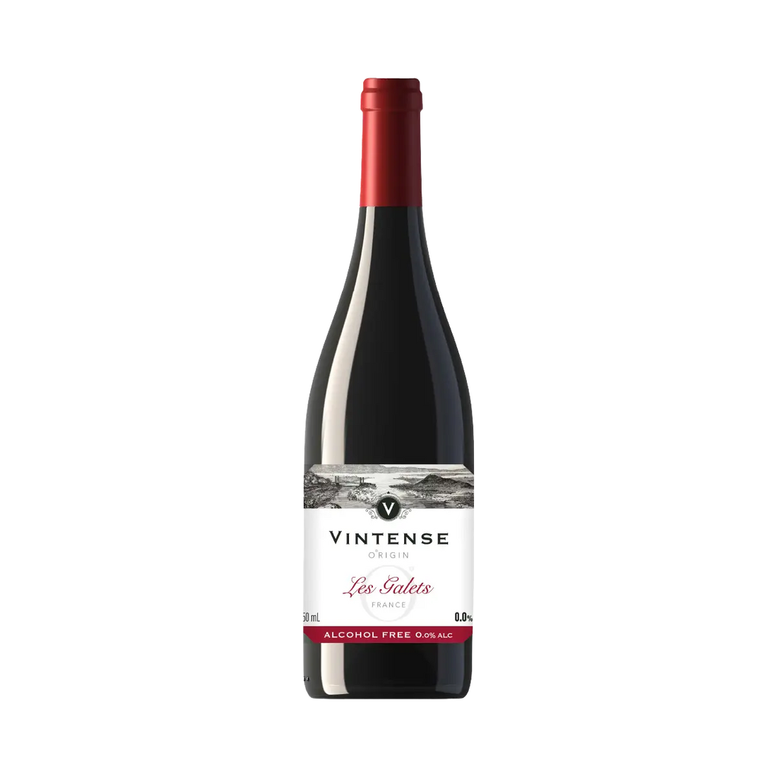 Vintense O°Rigin Les Galets 75cl - Alcohol Free Red Wine