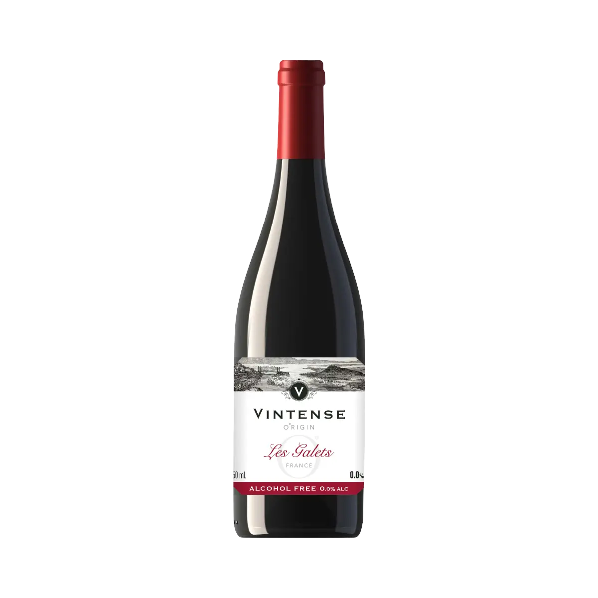 Vintense O°Rigin Les Galets 75cl - Alcohol Free Red Wine