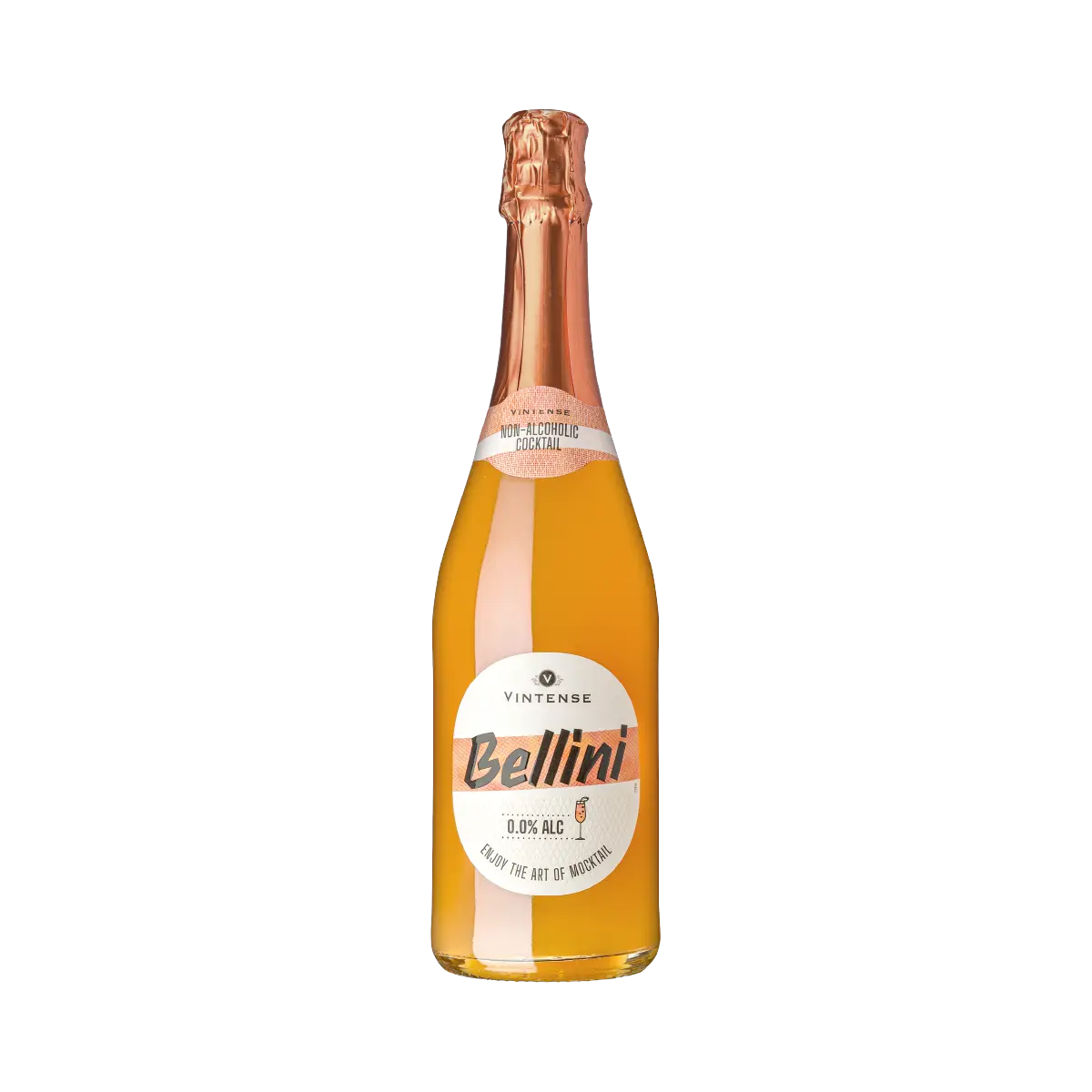Vintense Bellini Non-Alcoholic Cocktail, 75cl
