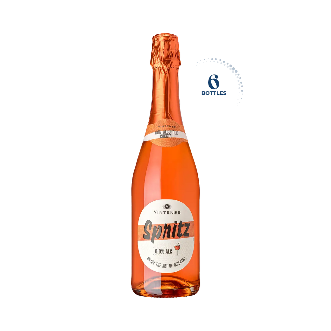 Vintense Spritz Non-Alcoholic Cocktail, Case 6x75cl