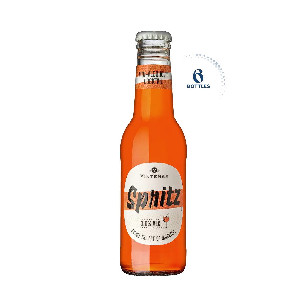 Vintense Spritz Non-Alcoholic Cocktail, Case 6x20cl