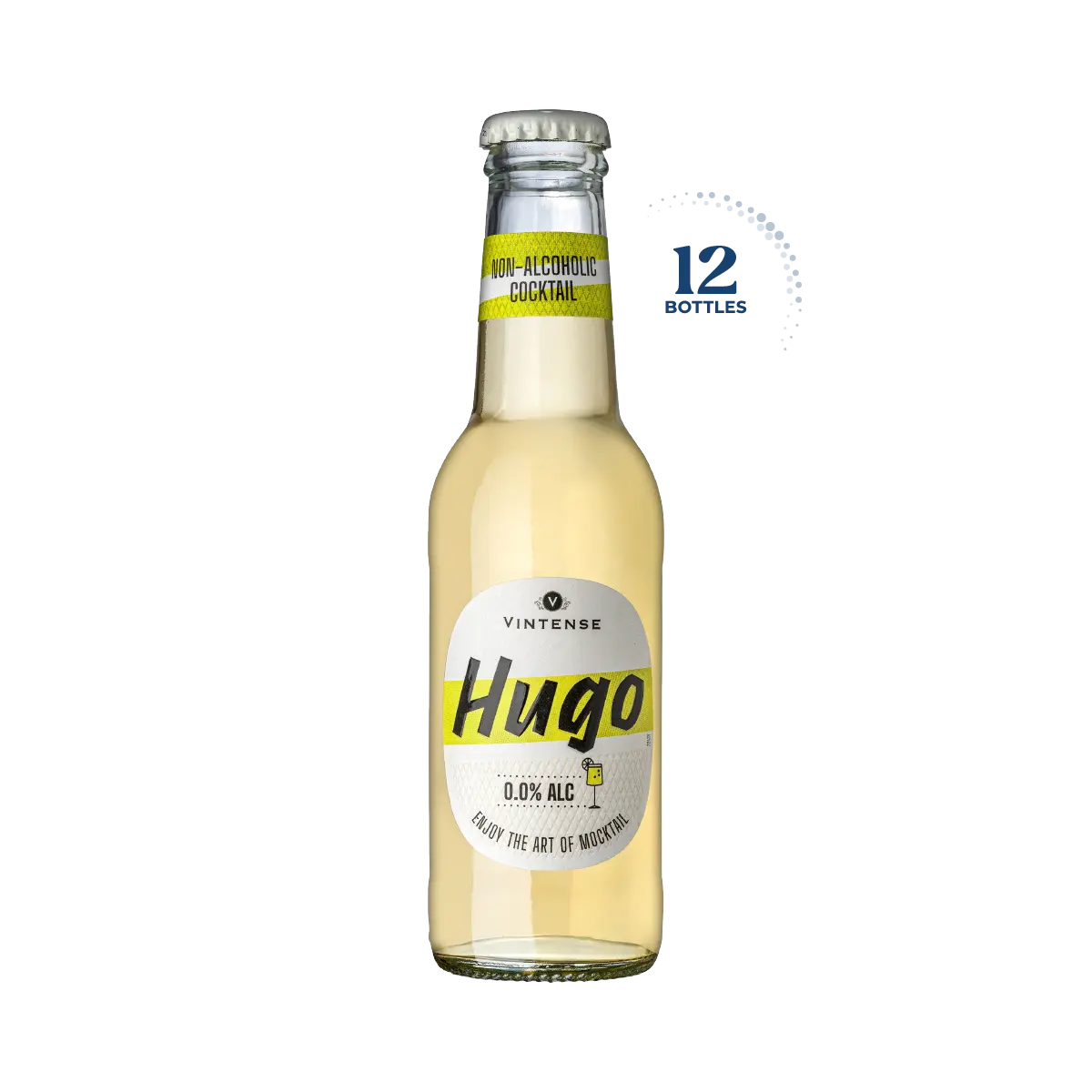 Vintense Hugo Non-Alcoholic Cocktail, Case 12x20cl