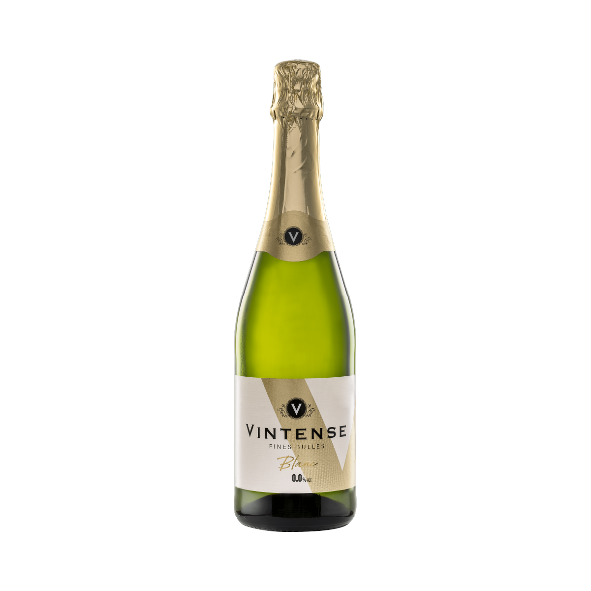Vintense Fines Bulles Blanc Non Alcoholic Sparkling, 750ml