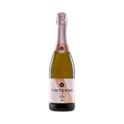 Vintense Fines Bulles Rosé Non Alcoholic Sparkling, 750ml
