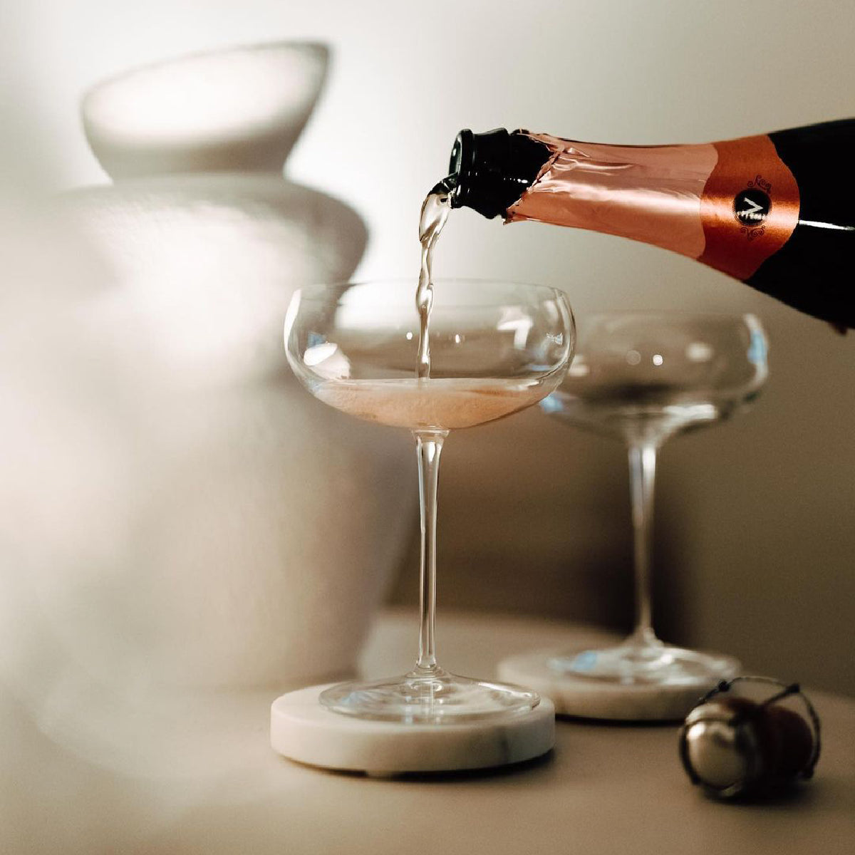 Vintense Fines Bulles Rosé Non Alcoholic Sparkling, 6x750ml