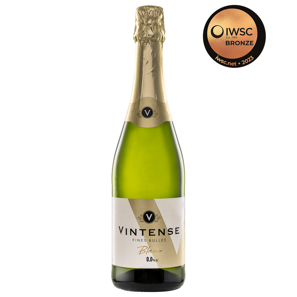 Vintense Fines Bulles Blanc Non Alcoholic Sparkling, 750ml