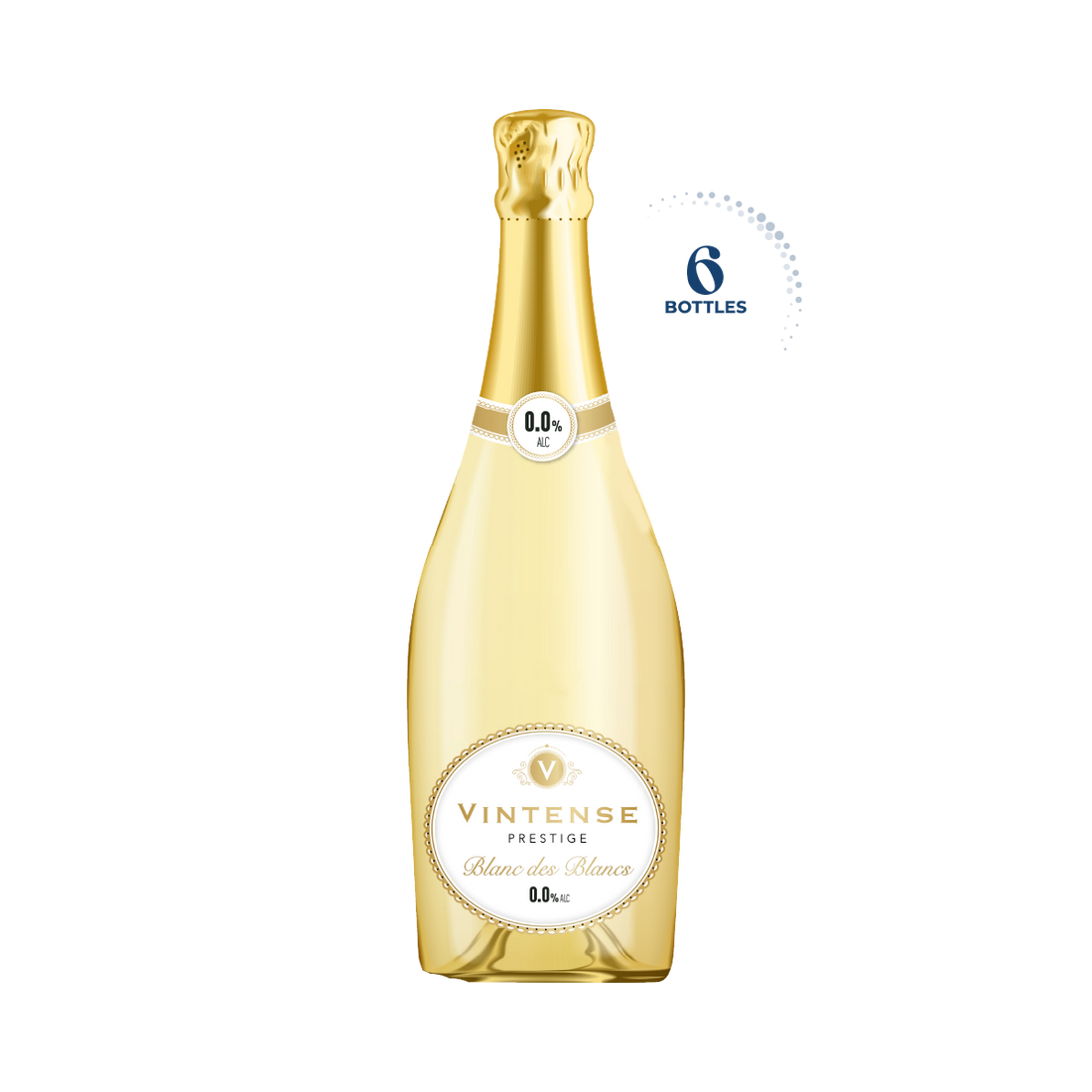 Vintense Cuvee Prestige Blanc des Blancs, 6x750ml