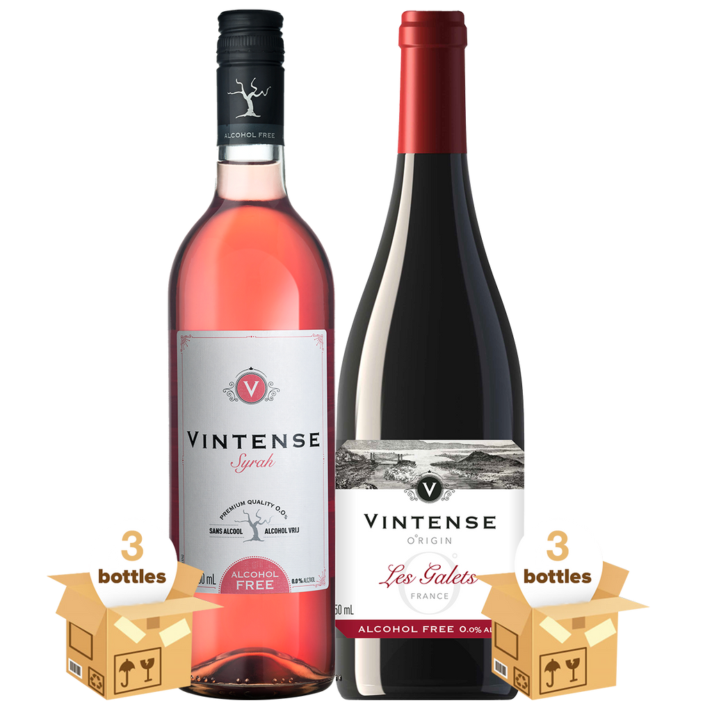 Vintense Still Wines Taster Bundle, Mixed Case 6x75cl