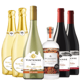 Vintense Wines and Bax Botanics Sea Buckthorn Taster Bundle, Mixed Case 6x50cl/75cl