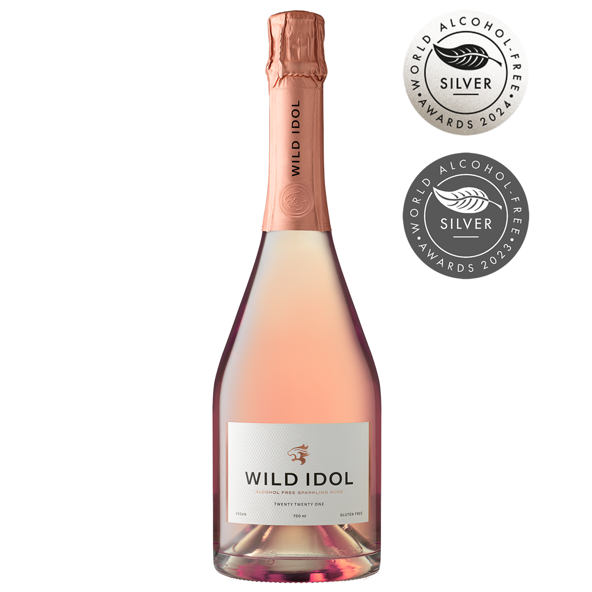Wild Idol Alcohol Free Sparkling Rose, 75cl