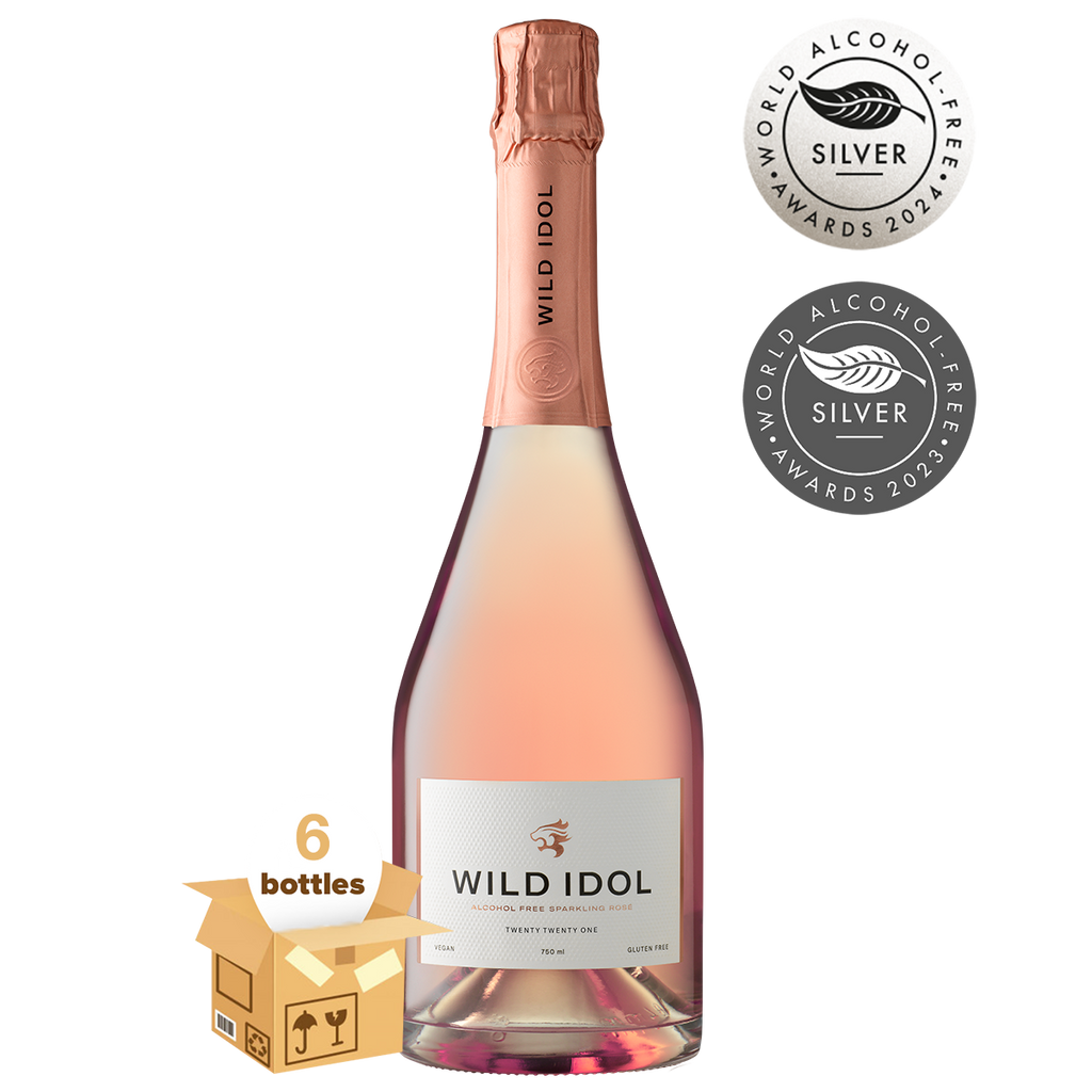 Wild Idol Alcohol Free Sparkling Rose, Case 6x75cl