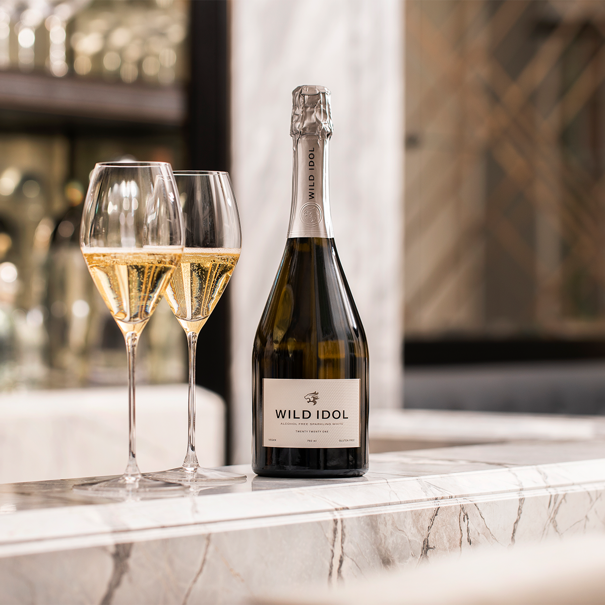 Wild Idol Alcohol Free Sparkling White, 75cl