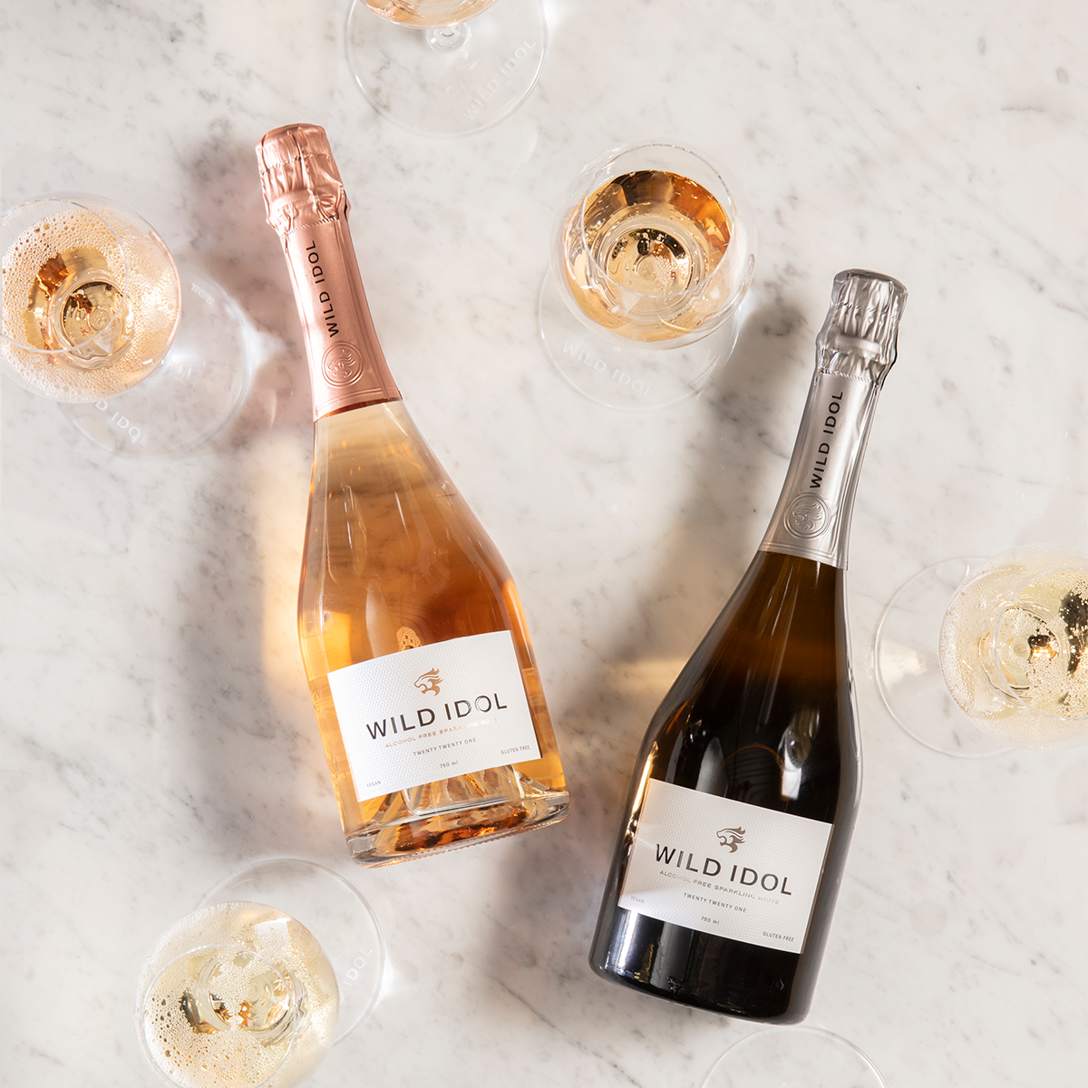 Wild Idol Alcohol Free Sparkling White, 75cl