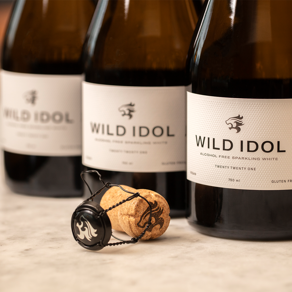 Wild Idol Alcohol Free Sparkling White, 75cl