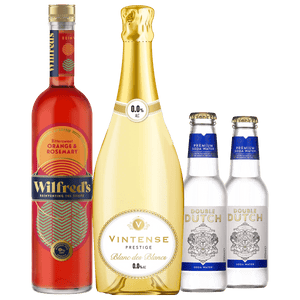 Non-alcoholic champagne, the sparkling range 0.0% - Vintense