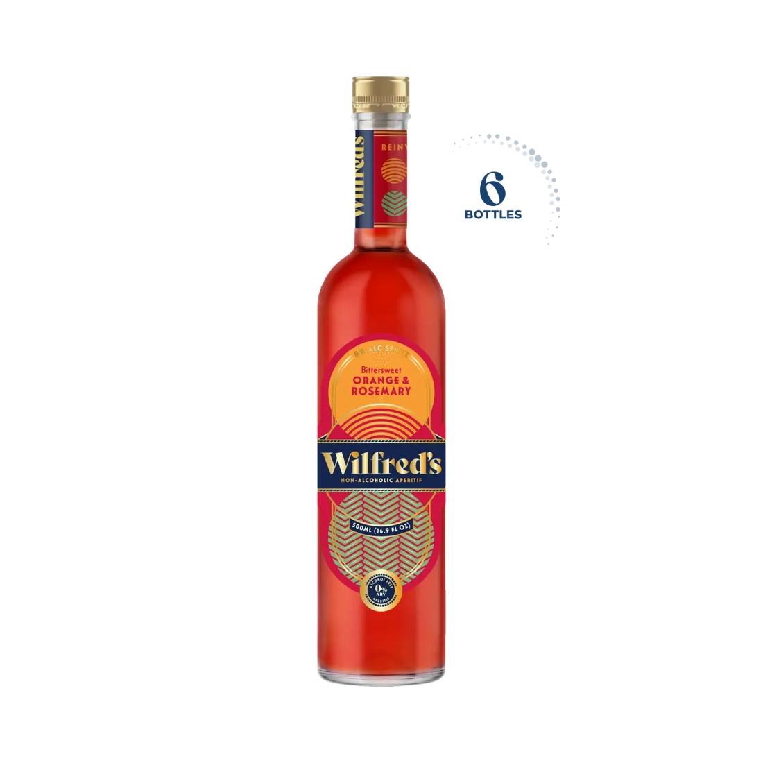 Wilfred's Non Alcoholic Aperitif, 6x500ml - Compare prices in UAE