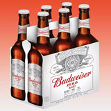 Budweiser 0.0% Non Alcoholic Beer, Case 24x33cl