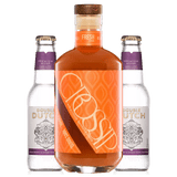 Crossip Non Alcoholic Spirit Fresh Citrus & Double Dutch Cranberry & Ginger Tonic, 50cl/2x20cl