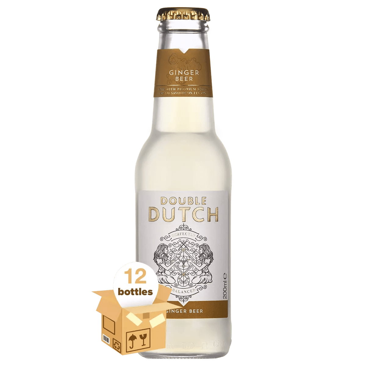 Double Dutch Ginger Beer, Case 12x200ml