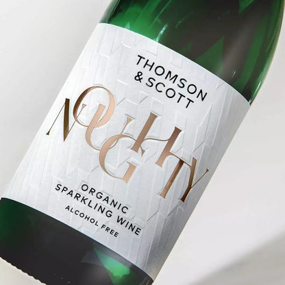 Thomson &amp; Scott Noughty Organic Non Alcoholic Sparkling Wine, Case 6x75cl