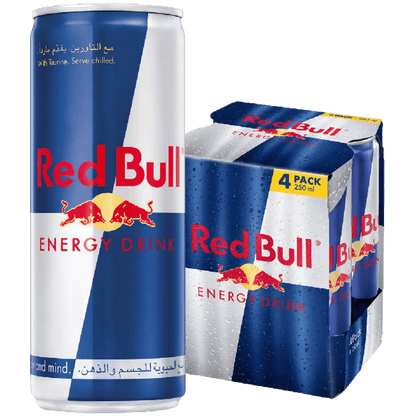 Red Bull Energy Drink, 250ml 4pack