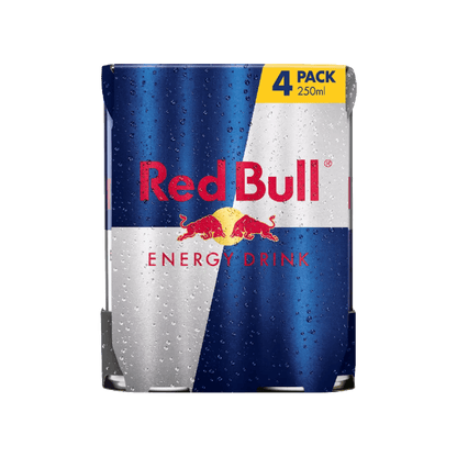Red Bull Energy Drink, 250ml 4pack