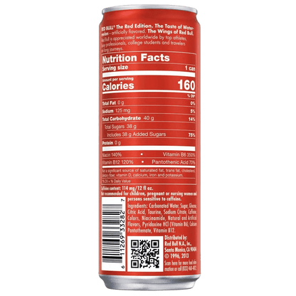 Red Bull Energy Drink, Watermelon, 250ml