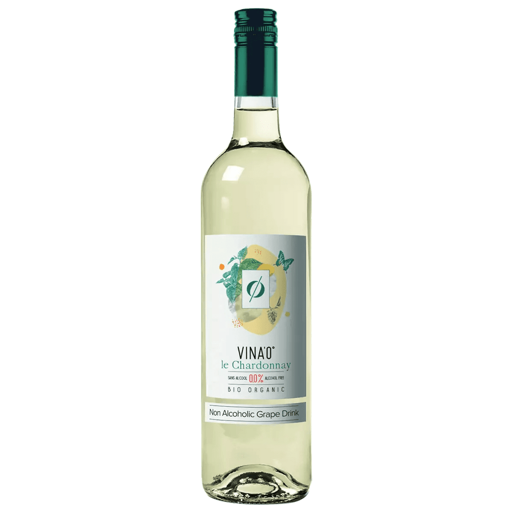 VINA’0° le Chardonnay Organic Non Alcoholic Wine, 75cl