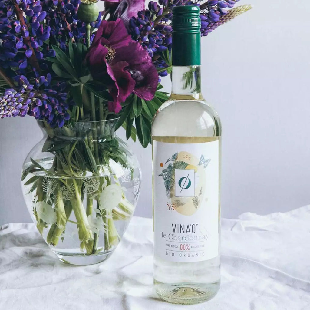 VINA’0° le Chardonnay Organic Non Alcoholic Wine, 75cl